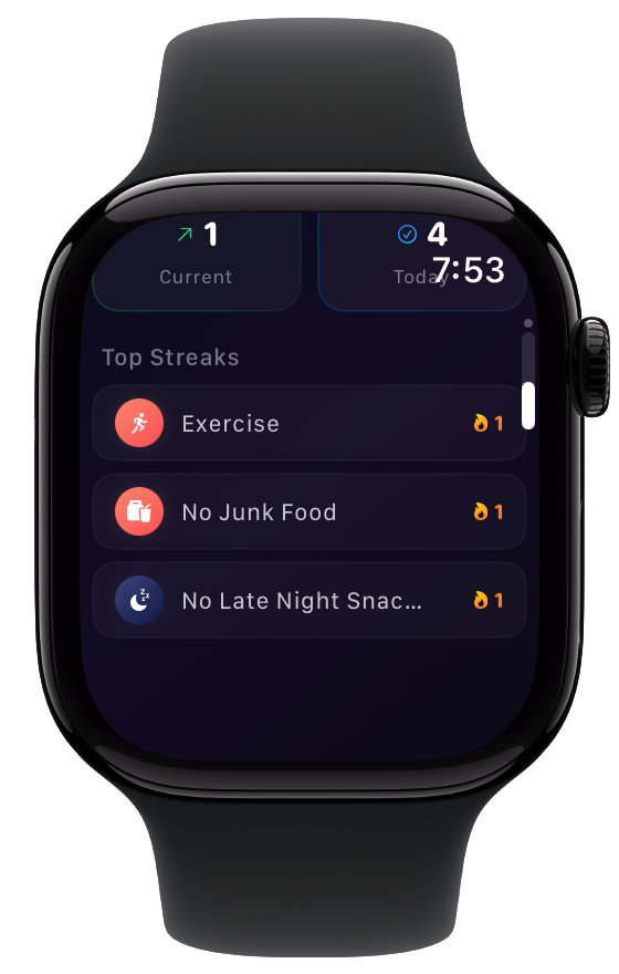 DayZero Apple Watch details